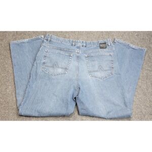 Alberto Jeans Mens 34x28 Streetwear Comfort Fit Straight Leg Americana